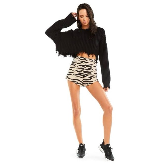 🖤 Wildfox Marley Cropped Hoodie 🕸️ NWOT - Picture 4 of 8